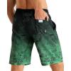 imageAPTRO Mens Swim Trunks 9quot Quick Dry Bathing Suit Big ampamp Tall Beach Swimsuits16 Gradientgreen