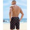 imageAPTRO Mens Swim Trunks 9quot Quick Dry Bathing Suit Big ampamp Tall Beach Swimsuits1702 Shark Bluered