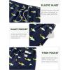 imageAPTRO Mens Swim Trunks 9quot Quick Dry Bathing Suit Big ampamp Tall Beach Swimsuits1702 Shark Green