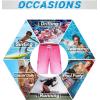 imageAPTRO Mens Swim Trunks 9quot Quick Dry Bathing Suit Big ampamp Tall Beach SwimsuitsGradient Gradual Pink