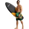 imageAPTRO Mens Swim Trunks 9quot Quick Dry Bathing Suit Big ampamp Tall Beach SwimsuitsH10 Palm Green