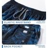 imageAPTRO Mens Swim Trunks 9quot Quick Dry Bathing Suit Big ampamp Tall Beach SwimsuitsH14 Palm Blue