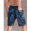 imageAPTRO Mens Swim Trunks 9quot Quick Dry Bathing Suit Big ampamp Tall Beach SwimsuitsH14 Palm Blue
