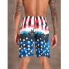 imageAPTRO Mens Swim Trunks 9quot Quick Dry Bathing Suit Big ampamp Tall Beach SwimsuitsK38 Flagred
