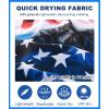 imageAPTRO Mens Swim Trunks 9quot Quick Dry Bathing Suit Big ampamp Tall Beach SwimsuitsK38 Flagred