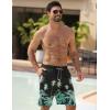 imageAPTRO Mens Swim Trunks 9quot Quick Dry Bathing Suit Big ampamp Tall Beach SwimsuitsPalm Green