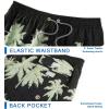 imageAPTRO Mens Swim Trunks 9quot Quick Dry Bathing Suit Big ampamp Tall Beach SwimsuitsPalm Green