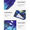 imageAPTRO Mens Swim Trunks 9quot Quick Dry Bathing Suit Big ampamp Tall Beach SwimsuitsPalm Tree