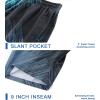 imageAPTRO Mens Swim Trunks 9quot Quick Dry Bathing Suit Big ampamp Tall Beach SwimsuitsT10gradient C2green