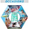 imageAPTRO Mens Swim Trunks 9quot Quick Dry Bathing Suit Big ampamp Tall Beach SwimsuitsT11 Flamingo
