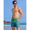 imageAPTRO 2 in 1 Mens Swim Trunks 5quot Quick Dry Swim Shorts Bathing Suit Swim Trunks with Zipper PocketsW02blue Green