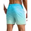 imageAPTRO 2 in 1 Mens Swim Trunks 5quot Quick Dry Swim Shorts Bathing Suit Swim Trunks with Zipper PocketsW03light Blue
