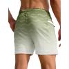 imageAPTRO 2 in 1 Mens Swim Trunks 5quot Quick Dry Swim Shorts Bathing Suit Swim Trunks with Zipper PocketsW04army Green