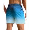 imageAPTRO 2 in 1 Mens Swim Trunks 5quot Quick Dry Swim Shorts Bathing Suit Swim Trunks with Zipper PocketsW06dark Blue