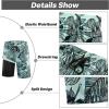 imageAPTRO 2 in 1 Mens Swim Trunks 9quot with Zipper Pockets Bathing Suit Builtin Board Shorts Swimwear Long ShortsLight Greenfloral