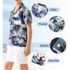 imageAPTRO Boys Hawaiian Shirt Tropical Beach Casual Summer Shirt with Pocket Short Sleeve 415 YearsKs02palm