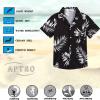 imageAPTRO Boys Hawaiian Shirt Tropical Beach Casual Summer Shirt with Pocket Short Sleeve 415 YearsKs03monstera Black