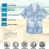 imageAPTRO Boys Hawaiian Shirt Tropical Beach Casual Summer Shirt with Pocket Short Sleeve 415 YearsKs04monstera Blue