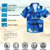 imageAPTRO Boys Hawaiian Shirt Tropical Beach Casual Summer Shirt with Pocket Short Sleeve 415 YearsKs26palm Blue