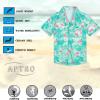 imageAPTRO Boys Hawaiian Shirt Tropical Beach Casual Summer Shirt with Pocket Short Sleeve 415 YearsKs30flamingo Green