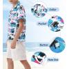 imageAPTRO Boys Hawaiian Shirt Tropical Beach Casual Summer Shirt with Pocket Short Sleeve 415 YearsPalm Tree