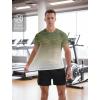 imageAPTRO Mens Athletic TShirts Quick Dry Running Workout Shirts Short Sleeve Activewear Crew Neck Gym Tee TopsArmy Green