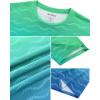 imageAPTRO Mens Athletic TShirts Quick Dry Running Workout Shirts Short Sleeve Activewear Crew Neck Gym Tee TopsDeep Bluegreen