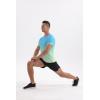 imageAPTRO Mens Athletic TShirts Quick Dry Running Workout Shirts Short Sleeve Activewear Crew Neck Gym Tee TopsLight Bluegreen