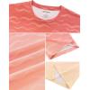 imageAPTRO Mens Athletic TShirts Quick Dry Running Workout Shirts Short Sleeve Activewear Crew Neck Gym Tee TopsOrangepink
