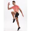imageAPTRO Mens Athletic TShirts Quick Dry Running Workout Shirts Short Sleeve Activewear Crew Neck Gym Tee TopsOrangepink