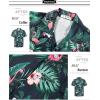 imageAPTRO Mens Hawaiian Shirt Short Sleeve Tropical Vacation Button Down Beach Floral Palm Shirts034 Navy Monstera