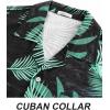 imageAPTRO Mens Hawaiian Shirt Short Sleeve Tropical Vacation Button Down Beach Floral Palm Shirts071 Monsteram2 Black