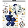 imageAPTRO Mens Hawaiian Shirt Short Sleeve Tropical Vacation Button Down Beach Floral Palm ShirtsBlue Floral