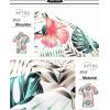 imageAPTRO Mens Hawaiian Shirt Short Sleeve Tropical Vacation Button Down Beach Floral Palm ShirtsHibiscus Pink