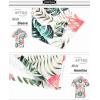 imageAPTRO Mens Hawaiian Shirt Short Sleeve Tropical Vacation Button Down Beach Floral Palm ShirtsHibiscus Pink