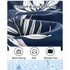 imageAPTRO Mens Hawaiian Shirt Short Sleeve Tropical Vacation Button Down Beach Floral Palm ShirtsHw024monstera Navy