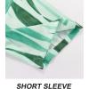 imageAPTRO Mens Hawaiian Shirt Short Sleeve Tropical Vacation Button Down Beach Floral Palm ShirtsK02 Green Stripe