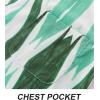 imageAPTRO Mens Hawaiian Shirt Short Sleeve Tropical Vacation Button Down Beach Floral Palm ShirtsK02 Green Stripe