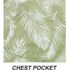 imageAPTRO Mens Hawaiian Shirt Short Sleeve Tropical Vacation Button Down Beach Floral Palm ShirtsMonsteral Green