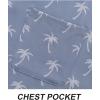 imageAPTRO Mens Hawaiian Shirt Short Sleeve Tropical Vacation Button Down Beach Floral Palm ShirtsN26 Palm Grey