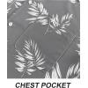imageAPTRO Mens Hawaiian Shirt Short Sleeve Tropical Vacation Button Down Beach Floral Palm ShirtsS181 Palm Grey