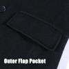imageAPTRO Mens Luxury Full Length Trench Coat Long Wool Overcoat Winter WindbreakerNavy Full Length S18
