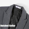 imageAPTRO Mens Luxury Full Length Trench Coat Long Wool Overcoat Winter WindbreakerS17grey Full Length