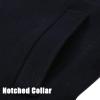 imageAPTRO Mens Luxury Full Length Trench Coat Long Wool Overcoat Winter WindbreakerS17navy Full Length