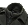 imageAPTRO Mens Pea Coat Wool Jacket Windbreaker Single Breasted Winter Coat11armygreen