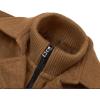 imageAPTRO Mens Pea Coat Wool Jacket Windbreaker Single Breasted Winter Coat11camel
