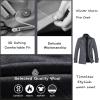 imageAPTRO Mens Pea Coat Wool Jacket Windbreaker Single Breasted Winter Coat11light Grey