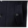 imageAPTRO Mens Pea Coat Wool Jacket Windbreaker Single Breasted Winter Coat11navy