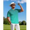 imageAPTRO Mens Polo Shirt Short Sleeve Performance Golf Shirts Moisture Wicking Dry Fit Casual QuickDry TShirt036 Green