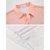 imageAPTRO Mens Polo Shirt Short Sleeve Performance Golf Shirts Moisture Wicking Dry Fit Casual QuickDry TShirt038 Orange